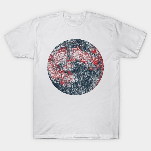 man in the moon T-Shirt by somatosis